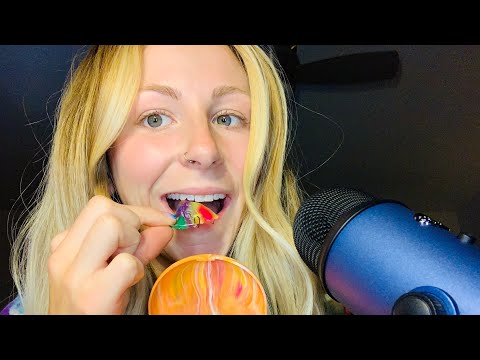 ASMR// RETAINER SOUNDS, MOUTH SOUNDS, RETAINER CLICKING, EATING WITH RETAINERS