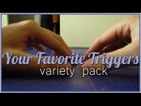 [BINAURAL ASMR] Your Favorites: Variety Pack (ear-to-ear whisper, visual, sk, omnom, l/r/t, etc.)
