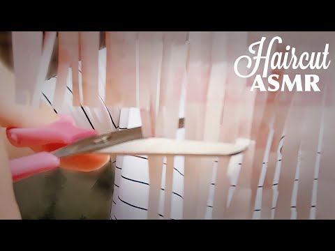 ASMR Haircut - Cutting Your Paper Hair (No talking)