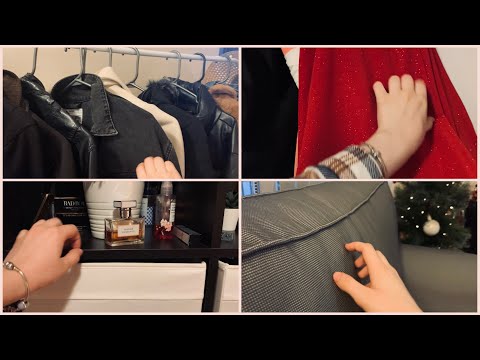 ASMR || Assortment scratching on items in apartment ||