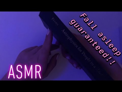 BOOK QUOTES & TAPPING asmr (soft spoken &whisper, page flipping, tracing)