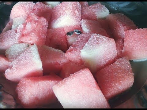 ASMR Eating Sounds Watermelon Chewing MOUTH SOUNDS咀嚼西瓜爆炸音多图流#52