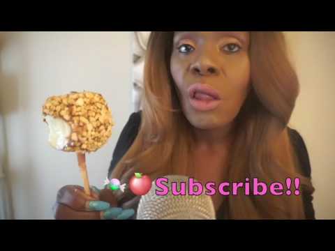 Candy Apple ASMR Eating Mouth Sounds
