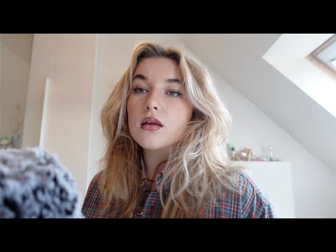 ASMR chatty get ready with me (personal attention and close-up whispering)