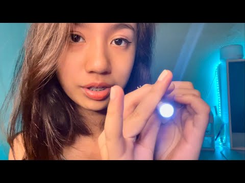 ASMR ~ Follow The Light Trigger | Hand Movements | Soft Whispers