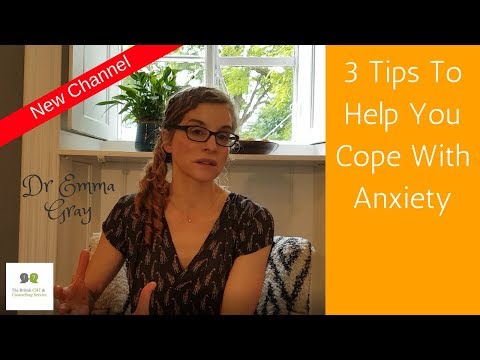 3 Tips To Help You Cope With Anxiety