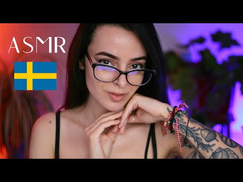 ASMR Languages: Speaking Only Swedish! (Whispered, Typing Sounds)