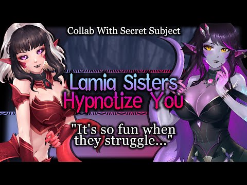 Under The Hypnosis Of Lonely Lamia Sisters [Dominant] [Yandere] | Monster Girl ASMR Roleplay /FF4A/
