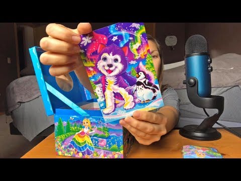 ASMR || Lisa Frank UNBOXING || Whispering, Tapping, Personal Attention