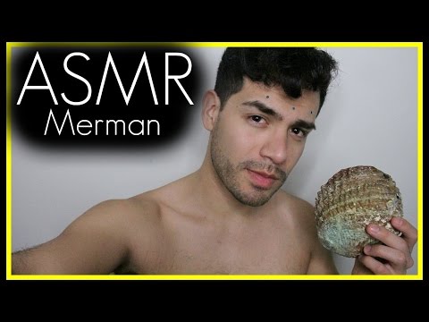ASMR - Merman Hypnosis Role Play (Male Whisper, Layered Whispering, Shell Tapping, Mermaid)