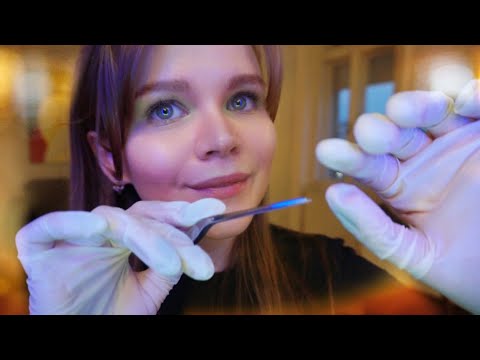 Asmr 💚 Invisible Stiches | UpClsoe Perosonal Attention