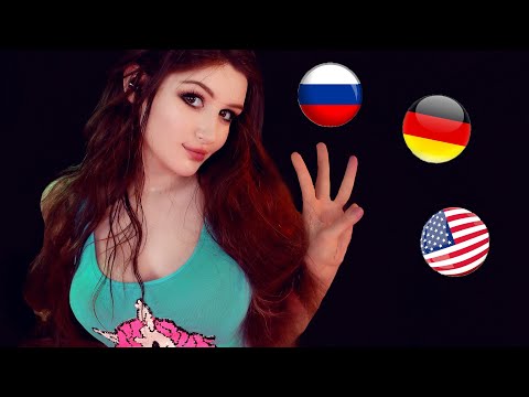 ASMR - Insanely breathy TRIGGERwords!!  [ in 3 languages ] English. German. Russian.