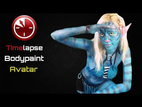 Time-lapse Bodypaint Avatar