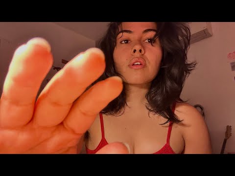 ASMR | Up-close affirmations and hypnotic hand movements for deep sleep