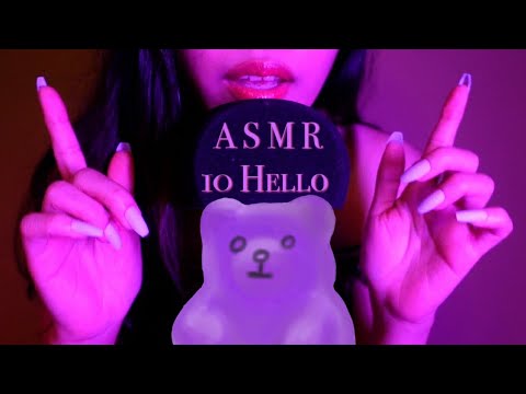 ASMR | Hello in 10 languages | Chinese, Spanish and ect 👋🏻