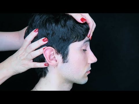 ASMR Healing Head Massage | Relaxing Music, Inaudible Whispers