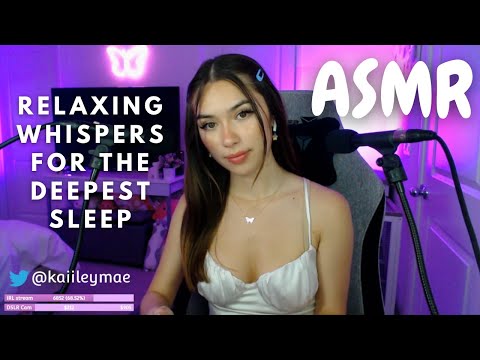 ASMR ♡ Relaxing Whispers for The Deepest Sleep (Twitch VOD)