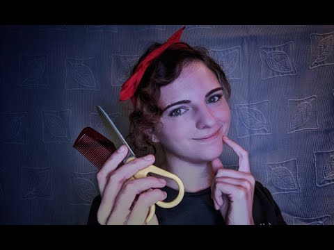 ASMR | Relaxing Haircut Roleplay ✂️ | Layered triggers and soft speaking
