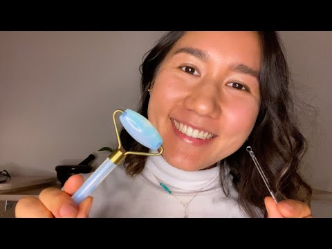 [ASMR] Facial Treatment and Extraction Soft Spoken Spa Roleplay (with Glove Sounds)
