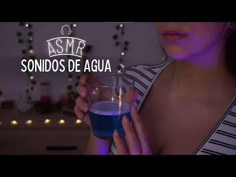 ASMR Sonidos de agua RELAJANTE 💦 [NO TALKING] Relaxing Water Sounds