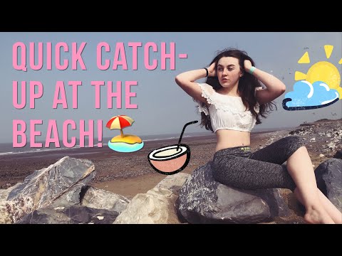 Quick chatty video at the beach! 🏖 NOT ASMR