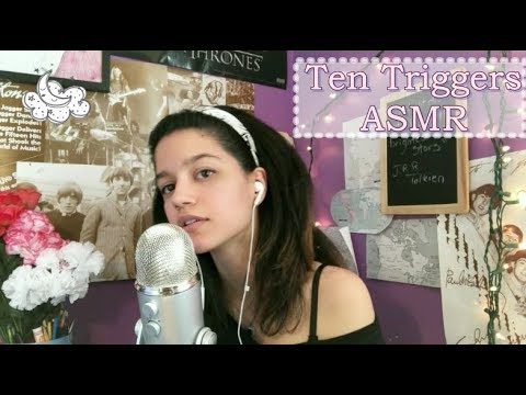 ASMR~ Ten Triggers to Help You Sleep (Compilation)