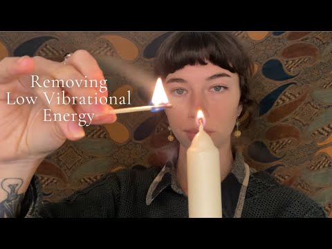 Reiki ASMR ~ Plucking | Low vibrational energy removal | Step into your highest self | Energy Work