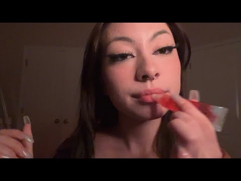 ASMR Lipstick & Lipgloss Application (Tingly Whispers, Tapping & Pumping)