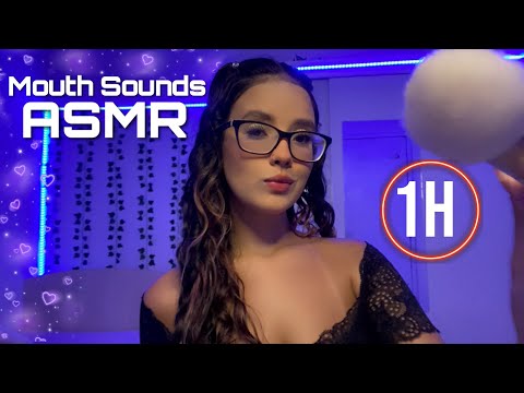 ASMR - 1 HORA de SONS DE BOCA MOLHADOS 👄 (1H wet mouth sounds)