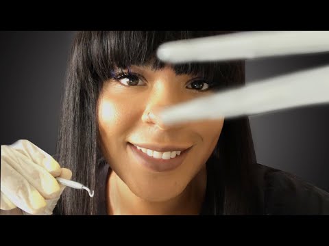 Realistic ASMR - Jamaican Lash Tech gives you Lash Extensions (w/ Visible Lashes)