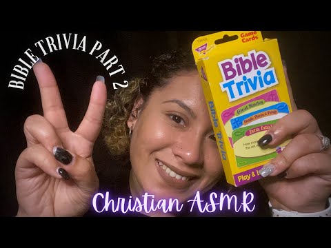 Bible Trivia Part 2 🤔 -Christian ASMR