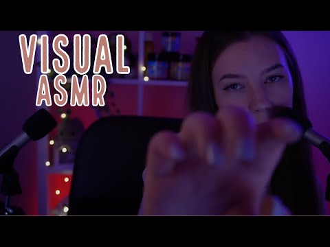 Visual ASMR ♡ Camera Tapping, Scratching, & Hand Movements (You're ok, relax ~ )