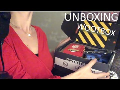{ASMR} UNBOXING wootbox de Janvier