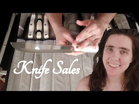 🔪ASMR Knife Sales Role Play🔪 (Cutco Knives) ☀365 Days of ASMR☀ 100th video!!!