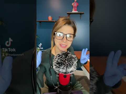 ASMR Fastest Cranial Nerve Exam Doctor Medical Role-play #shorts