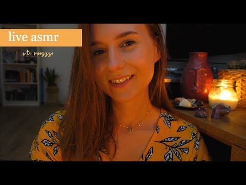 asmr po polsku 🌙 live z wyzwalaczami na dobranoc 😴 (polish whisper, personal attention) PART II