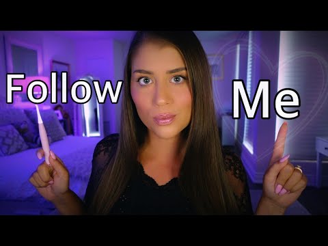 ASMR Follow My Instructions Eyes Open & CLOSED 😴 Whispers