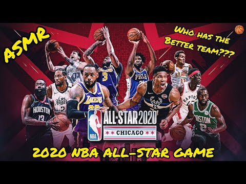 ASMR | 2020 NBA All-Star Game 🏀 (Team Giannis VS. Team Lebron Simulated Season)