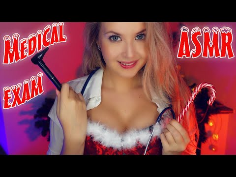 ASMR Medical examination for Santa 🩺🎅