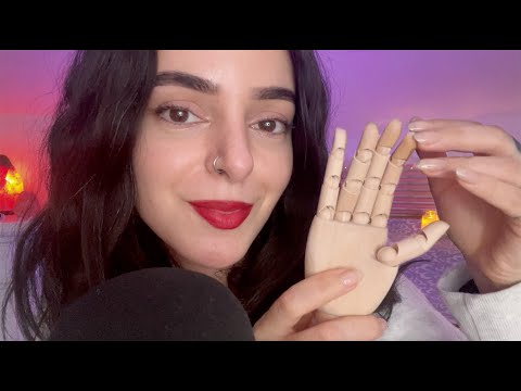 ASMR Slow, Whispered Trigger Assortment ✦ Tapping, Scratching, Sticky Taps, Gripping Triggers