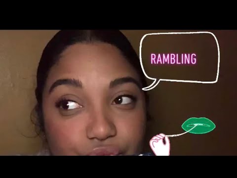 ASMR HARD CANDY |  GUM CHEWING | WHISPERED RAMBLE