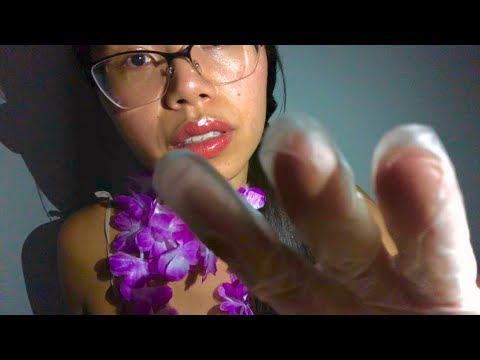 ASMR Doctor Examines UR Face: Chinese Mole Mapping/ Reading + Removal (Face Touching + Glove Sounds)