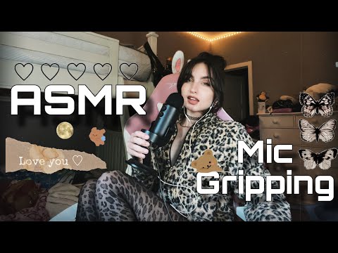 ASMR | INTENSE Mic Gripping w/ Soft Spoken & Upclose Whispers (Anticipatory Tingles) FAST AGGRESSIVE