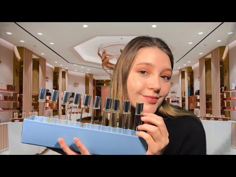 ASMR Perfume Personal Assistant 🌟Perfume Shop Role Play | tapping, soft sounds, glass sounds