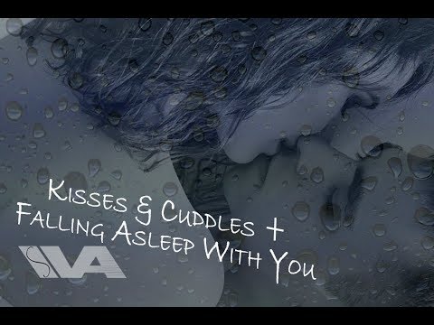 ASMR Kisses & Cuddles~Falling Asleep With You Girlfriend Roleplay (Up Close)(Tingles)(Thunderstorm)