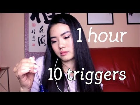 ASMR ~ 1 Hour + 10 Items To Trigger YOU!