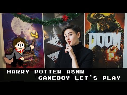 🎄 ASMR Christmas ∼ Let's Play Harry Potter and the Sorcerer's  Stone for Gameboy Color
