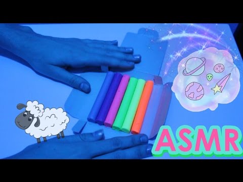 ASMR KIDS🎀: Massinha Neon (Vídeo para relaxar e dar soninho) 💤🌙