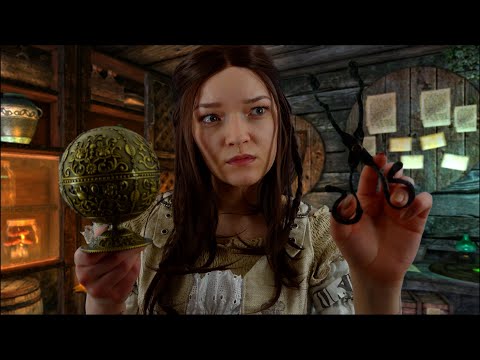 Skyrim ASMR 🏹 Lydia inspects your Loot (whispered)