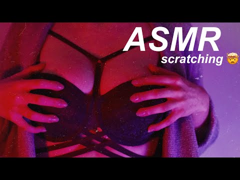 ASMR Bra / Crop-Top Scratching 🤯 no talking